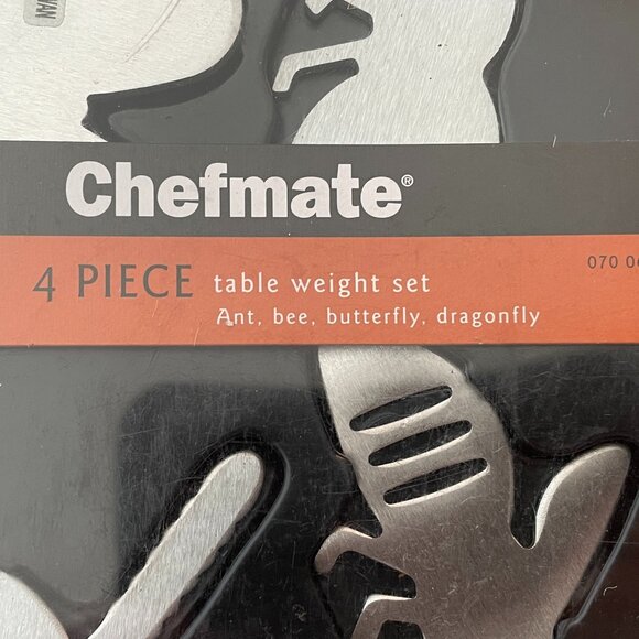 4 piece Chefmate table weight set - Picture 3 of 4